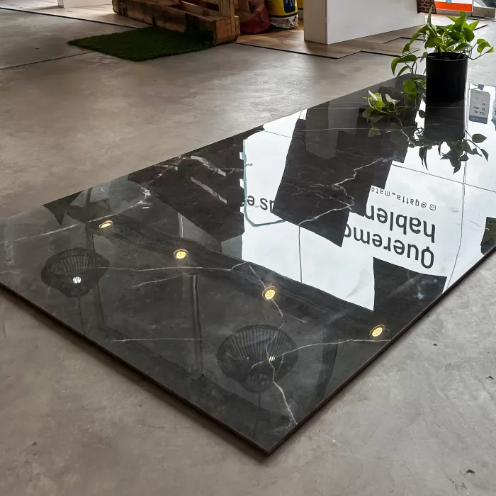 Porcelanico Splendor Gray Lux 85x85 IMPORTADO - Gaffa Materiales